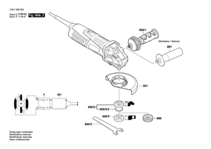 New Genuine Bosch 1607000V34 Armature With Fan