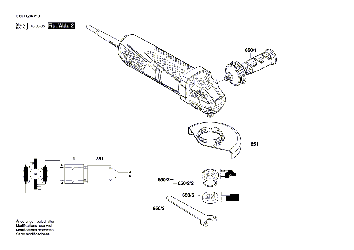 New Genuine Bosch 1607000V39 Gear Housing