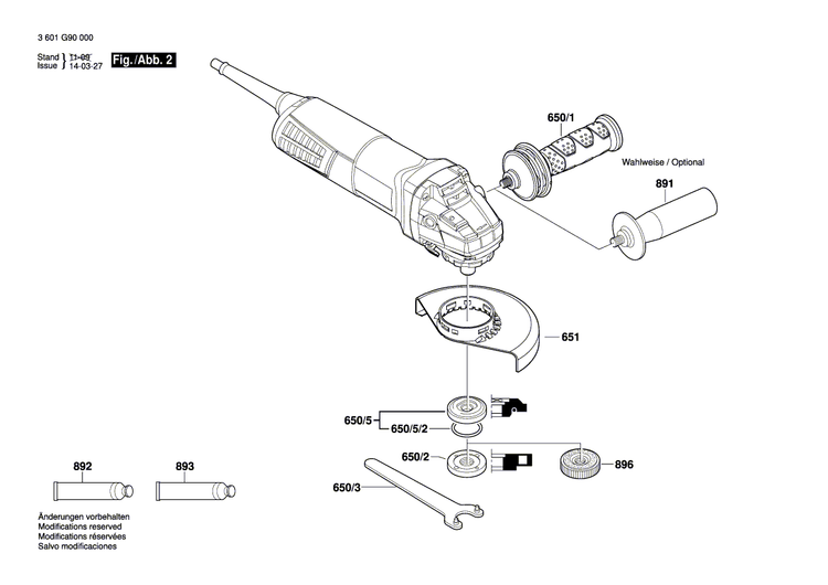 New Genuine Bosch 1607000V51 Armature With Fan