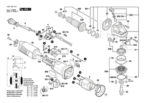 New Genuine Bosch 1607000V55 Gear Housing