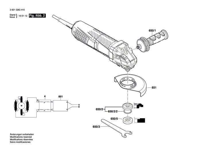 New Genuine Bosch 1607000V65 Armature