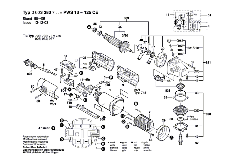 New Genuine Bosch 1607014147 Carbon Brush