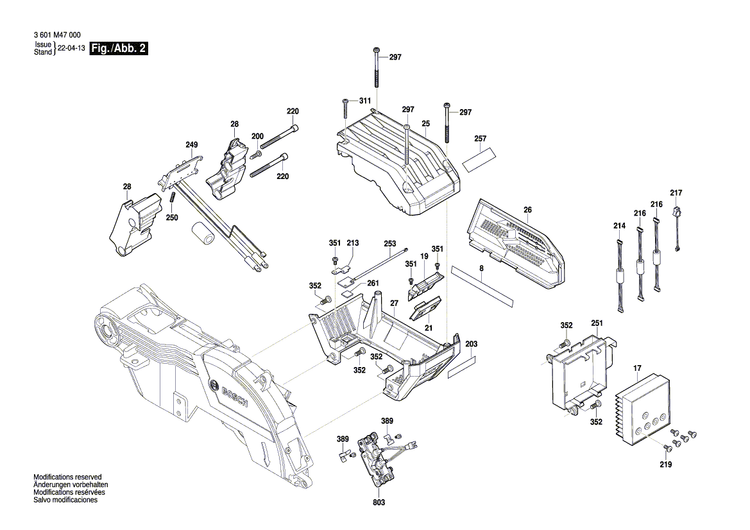 New Genuine Bosch 160702269F Brushless DC motor