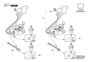 New Genuine Bosch 16070312C1 Set Of Plates