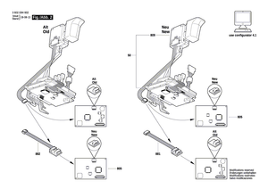 New Genuine Bosch 16070312CA Set Of Plates
