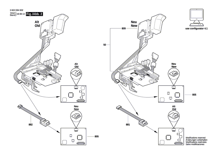 New Genuine Bosch 16070312CA Set Of Plates