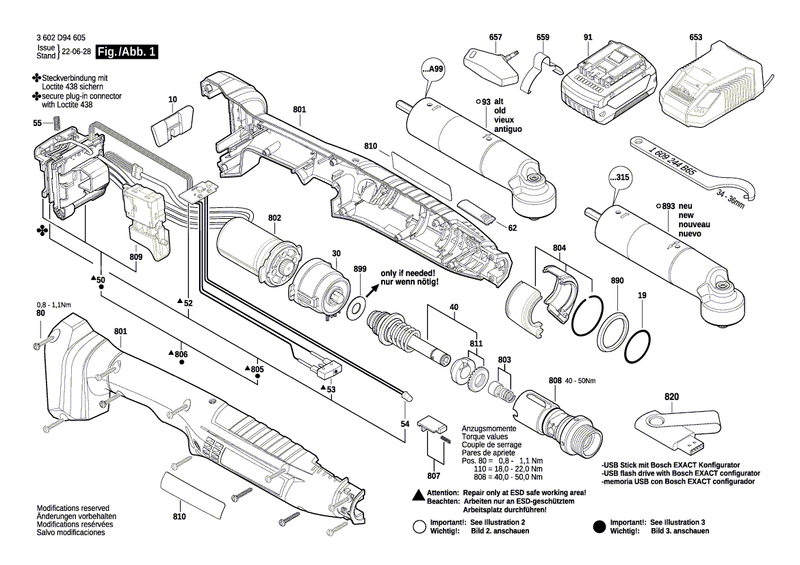 New Genuine Bosch 16070312CC Set Of Plates