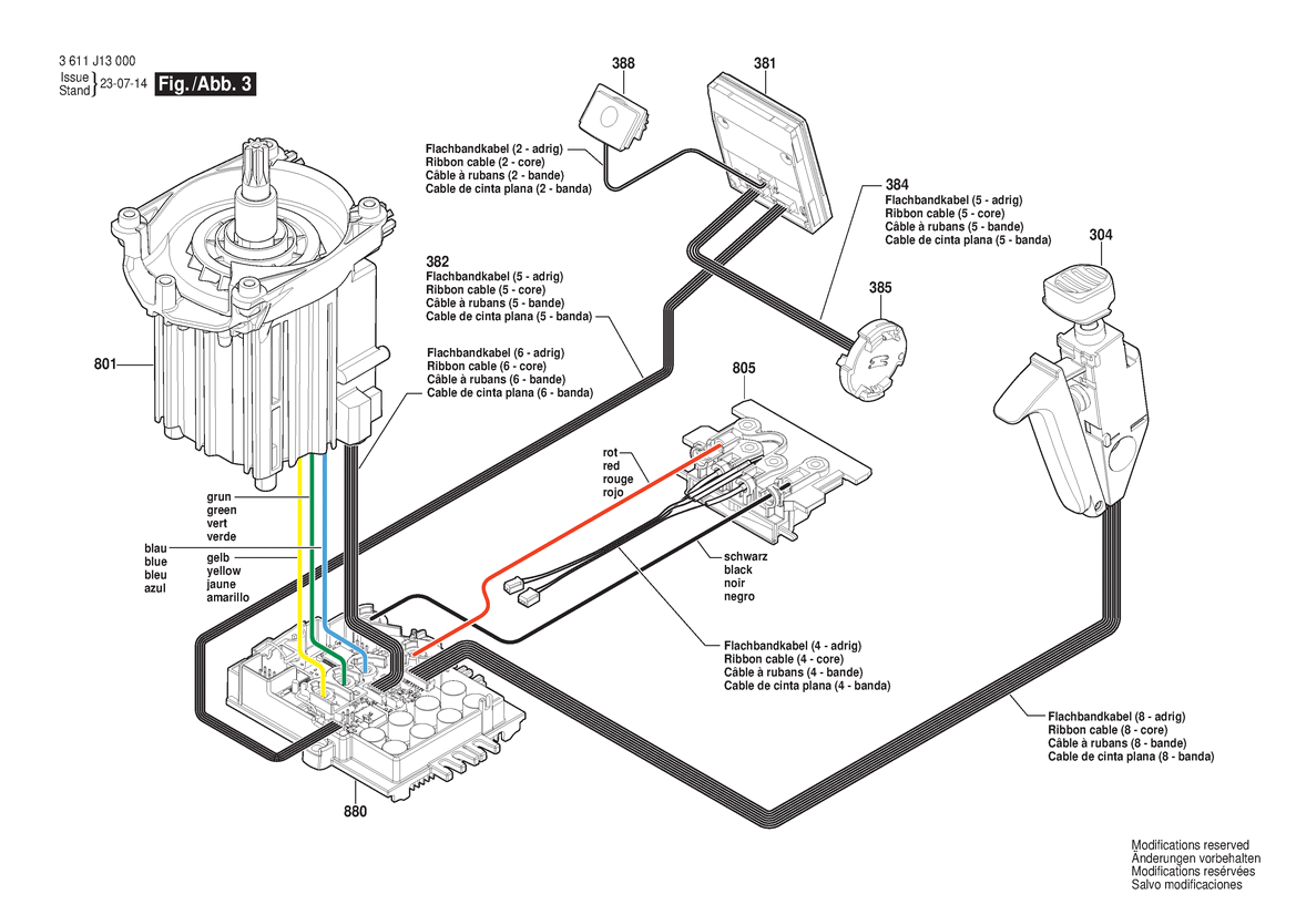 New Genuine Bosch 16070312E7 Auxiliary Handle