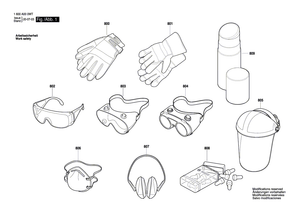 New Genuine Bosch 1607031C06 Splash Guard