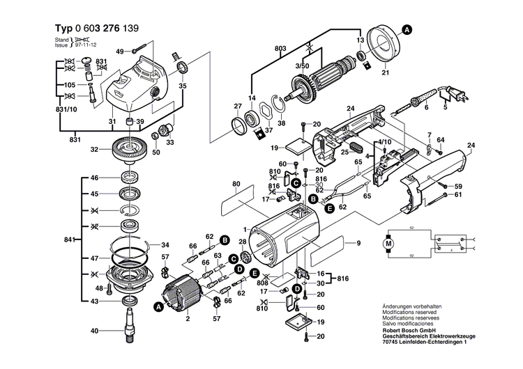 New Genuine Bosch 1607200080 Switch