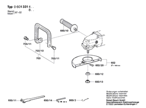 New Genuine Bosch 1607200097 On-Off Switch