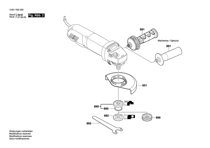 New Genuine Bosch 1607200155 Switch