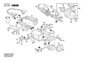 New Genuine Bosch 160720033W Switch