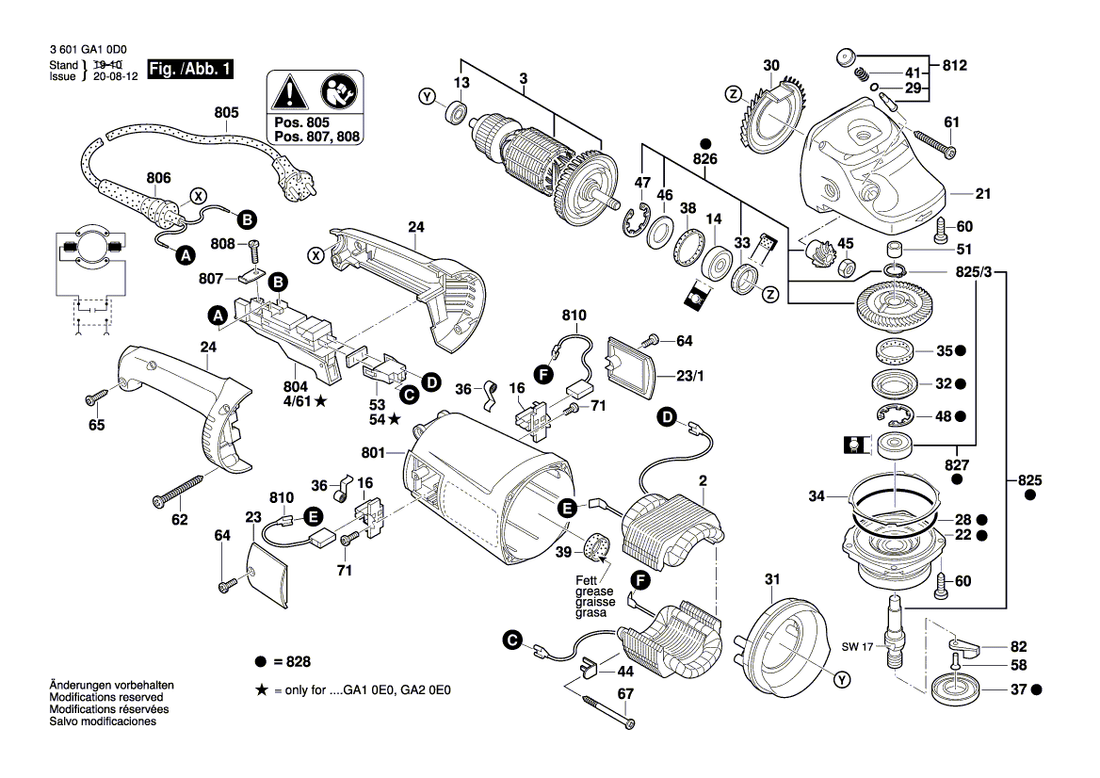 New Genuine Bosch 160720034F Switch