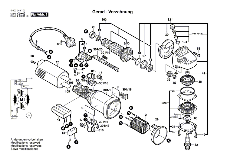 New Genuine Bosch 1607233113 Speed governor