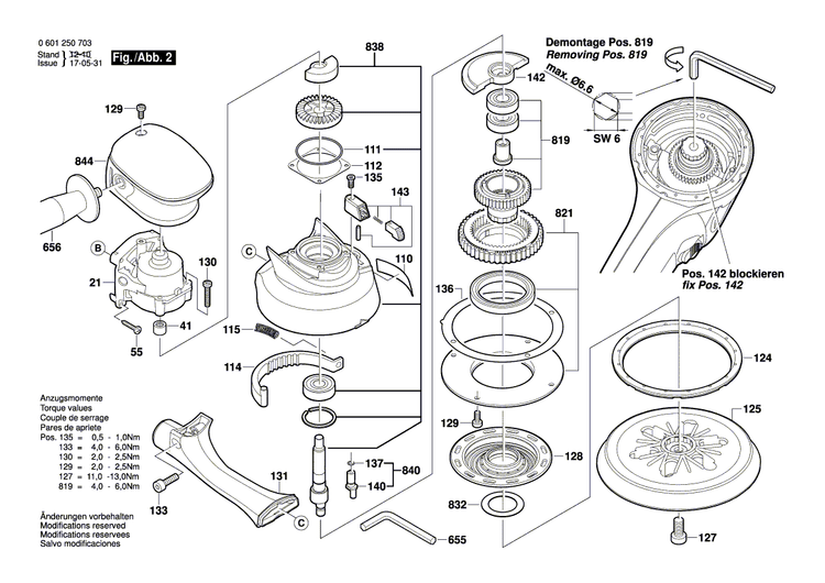 New Genuine Bosch 1607233167 Speed governor