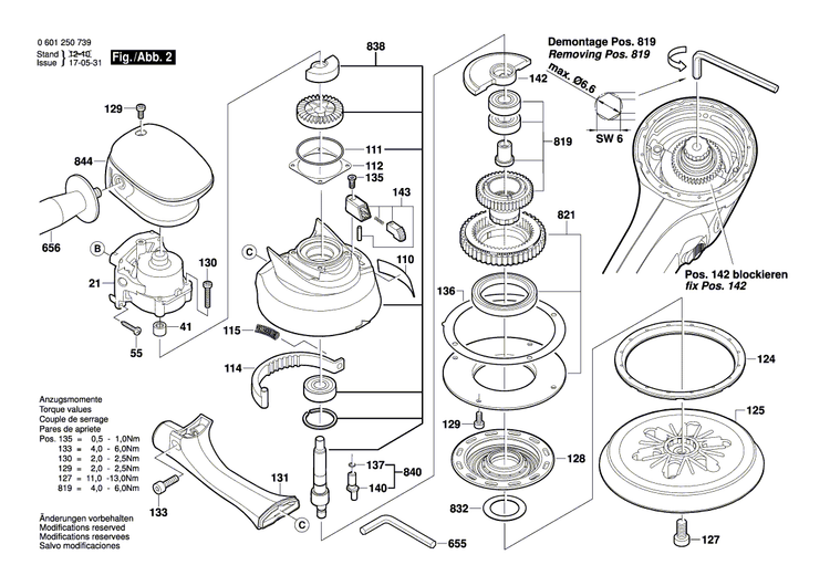 New Genuine Bosch 1607233168 Speed governor