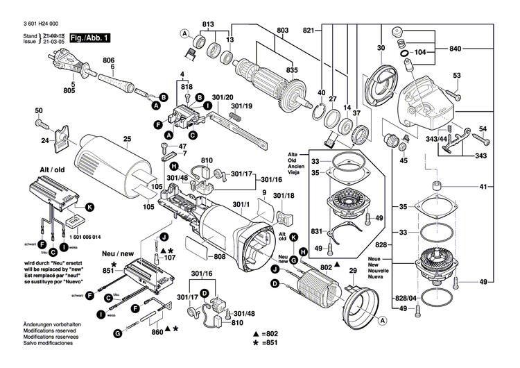 New Genuine Bosch 1607233204 Speed governor