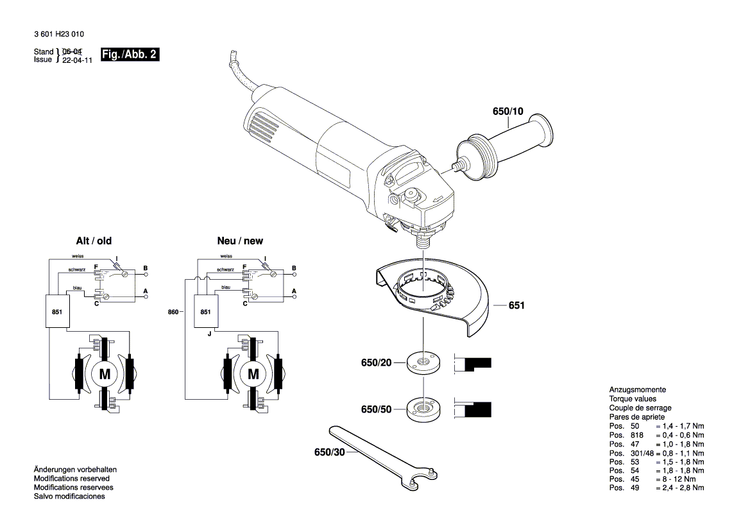 New Genuine Bosch 1607233262 Speed governor
