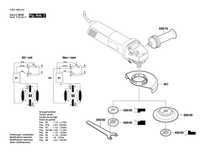 New Genuine Bosch 1607233267 Speed governor