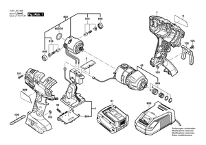 New Genuine Bosch 1607233350 Electronic Assembly