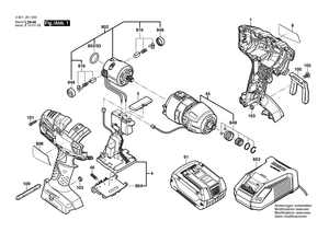 New Genuine Bosch 1607233351 Electronic Assembly