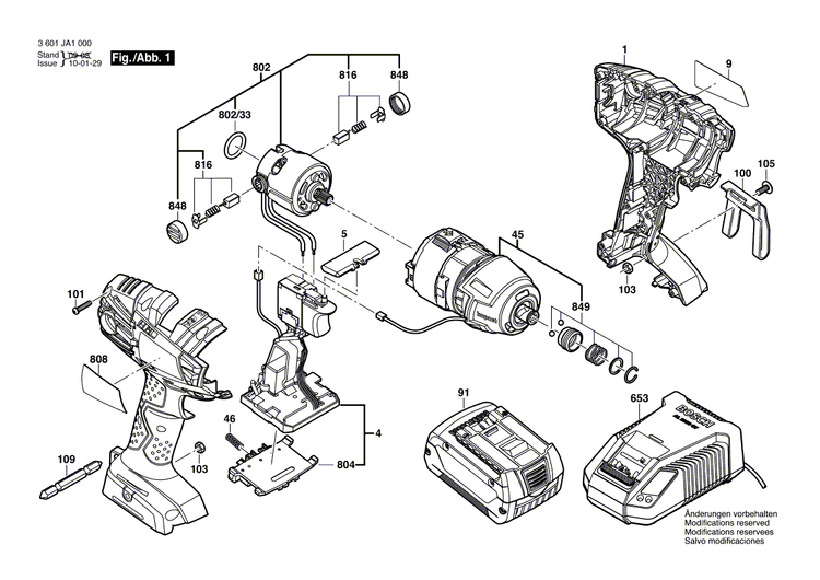 New Genuine Bosch 1607233351 Electronic Assembly
