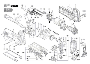 New Genuine Bosch 1607233384 EL luma module
