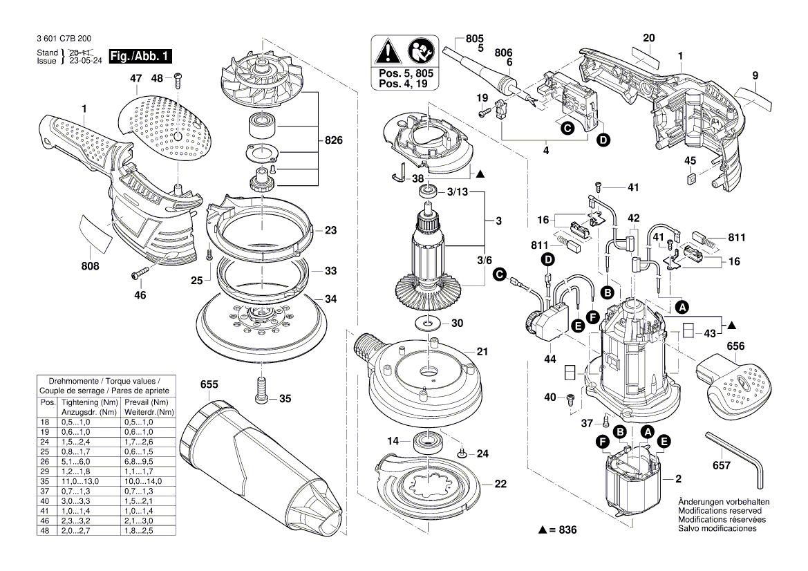 New Genuine Bosch 1607233440 Speed governor