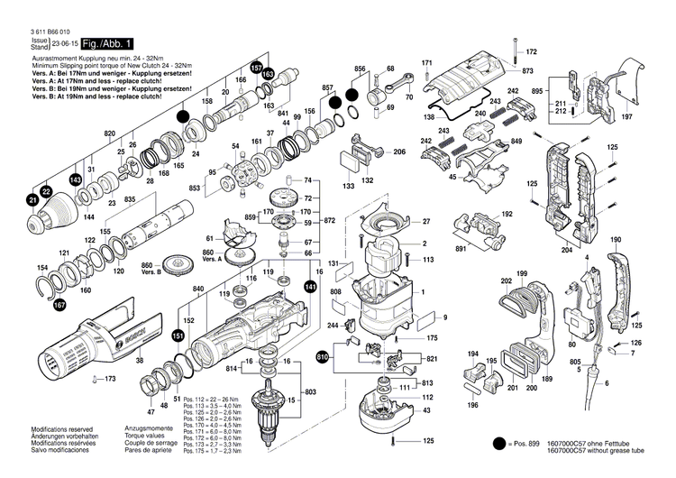 New Genuine Bosch 1607233460 Speed governor