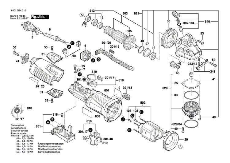 New Genuine Bosch 1607233473 Speed governor