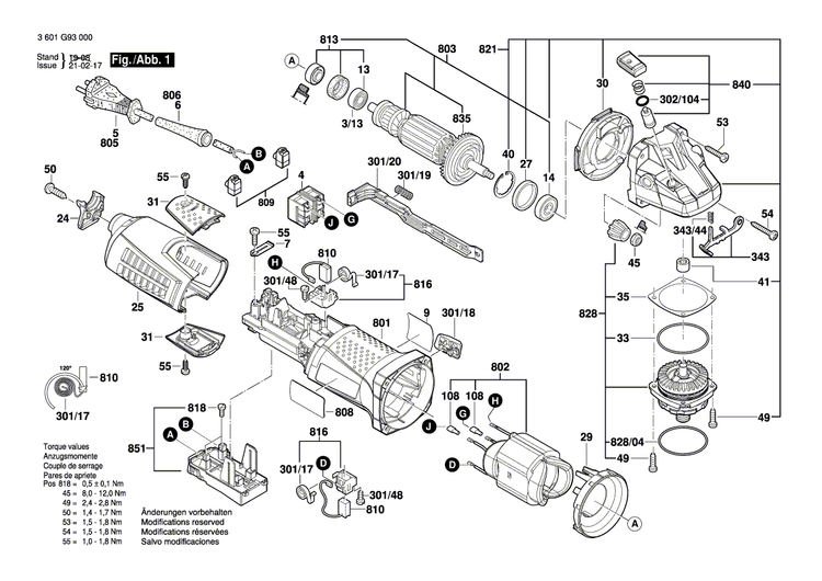 New Genuine Bosch 1607233474 Speed governor