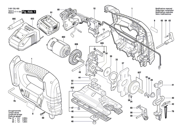 New Genuine Bosch 1607233517 Electronics Module