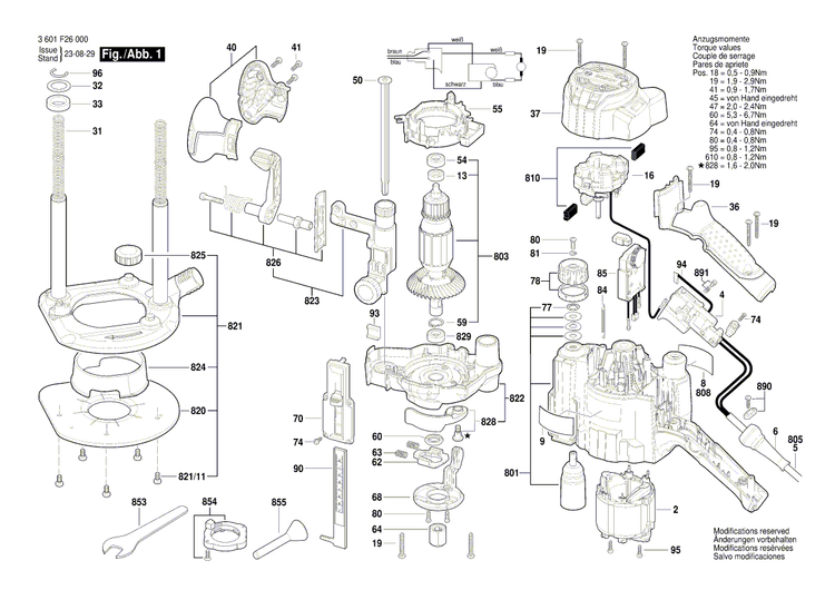 New Genuine Bosch 1607233550 Speed governor