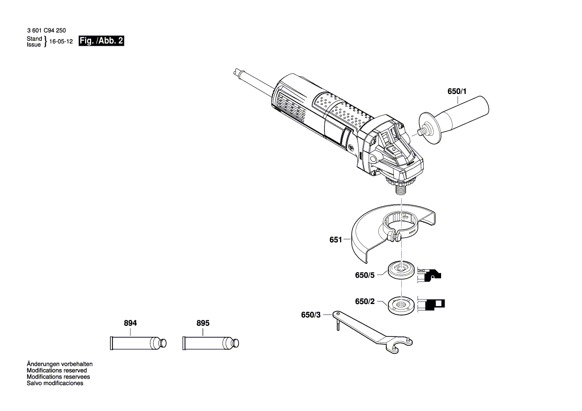 New Genuine Bosch 16072335AE Speed governor