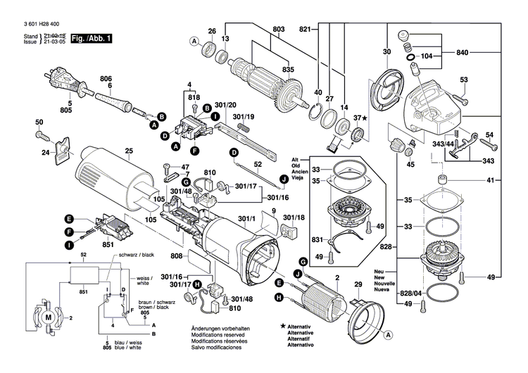 New Genuine Bosch 16072335CG Speed governor