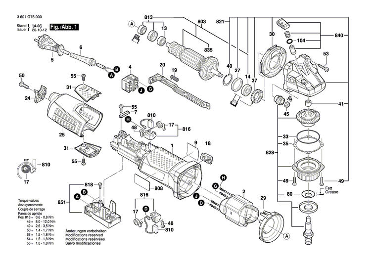 New Genuine Bosch 16072335JJ Speed governor