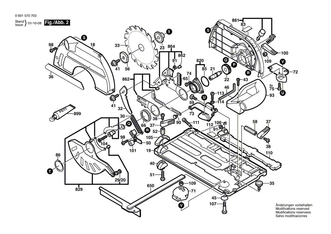 New Genuine Bosch 1608000115 Base Plate