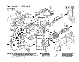 New Genuine Bosch 1608571087 Chuck