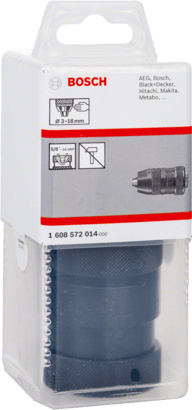 New Genuine Bosch 1608572014 Keyless Drill Chuck For rotary drills/drivers, For