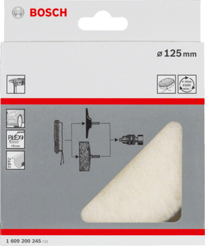 New Genuine Bosch 1609200245 Lambskin Disc For polishers