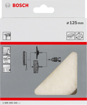 New Genuine Bosch 1609200245 Lambskin Disc For polishers