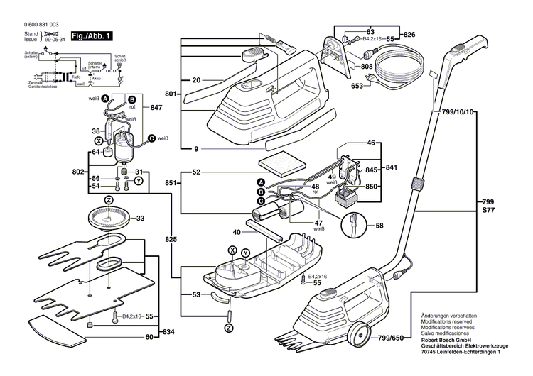 New Genuine Bosch 1609200913 Battery Set