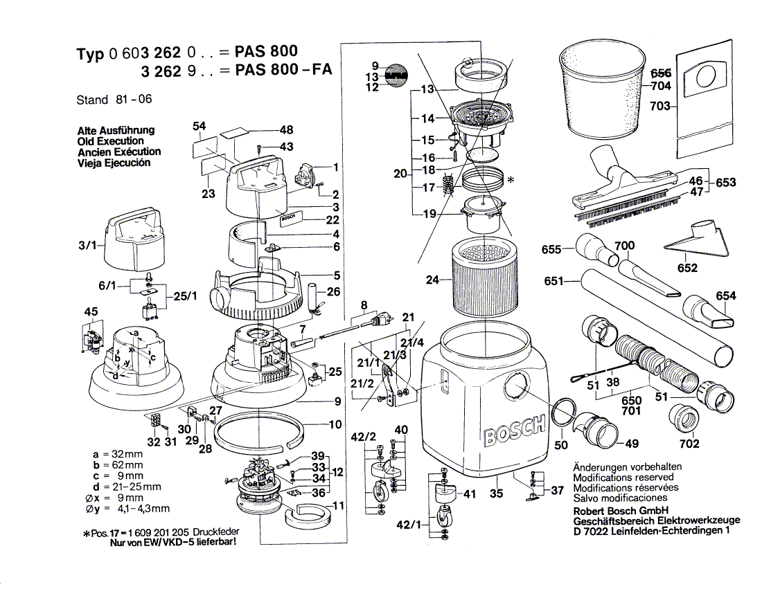 New Genuine Bosch 1609200948 Socket