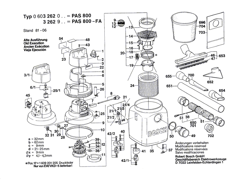 New Genuine Bosch 1609200948 Socket