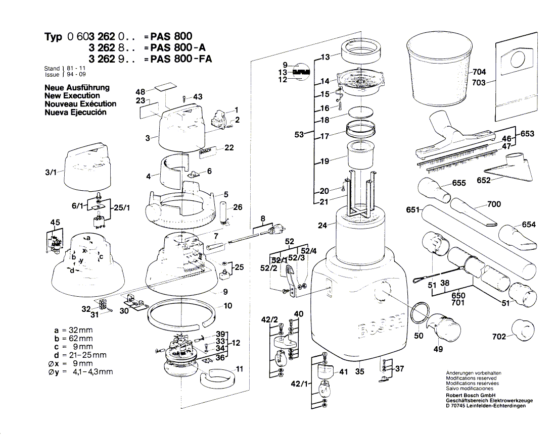 New Genuine Bosch 1609200948 Socket