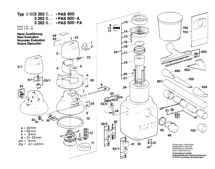 New Genuine Bosch 1609200948 Socket
