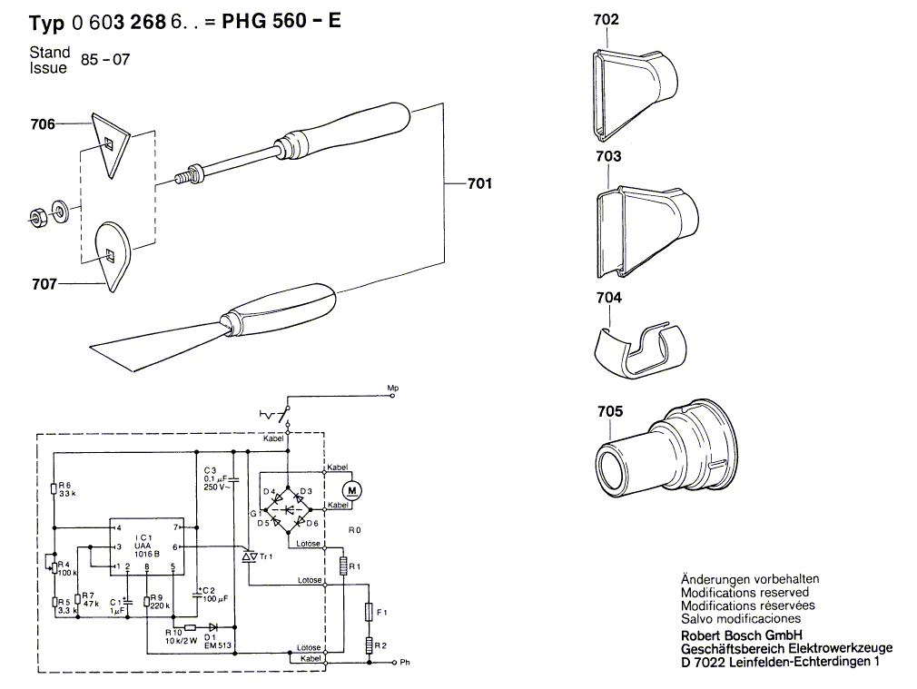 New Genuine Bosch 1609201490 Retaining ring
