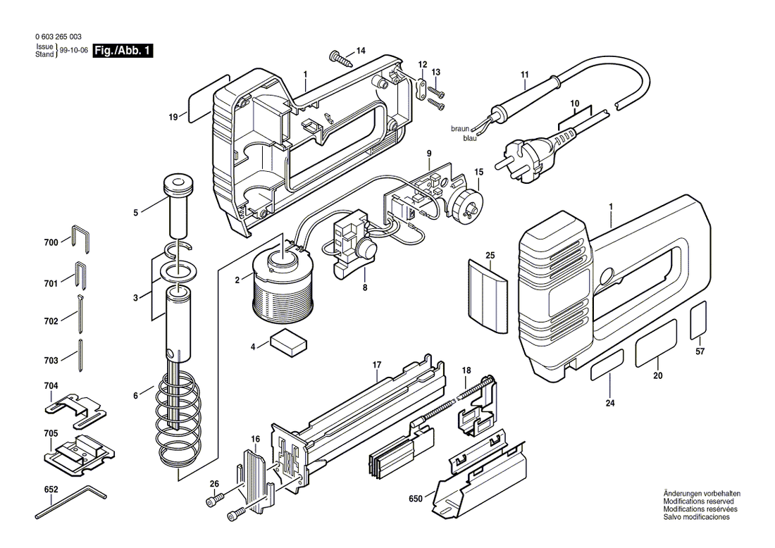 New Genuine Bosch 1609201566 Front Panel