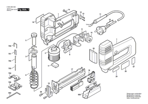 New Genuine Bosch 1609201566 Front Panel